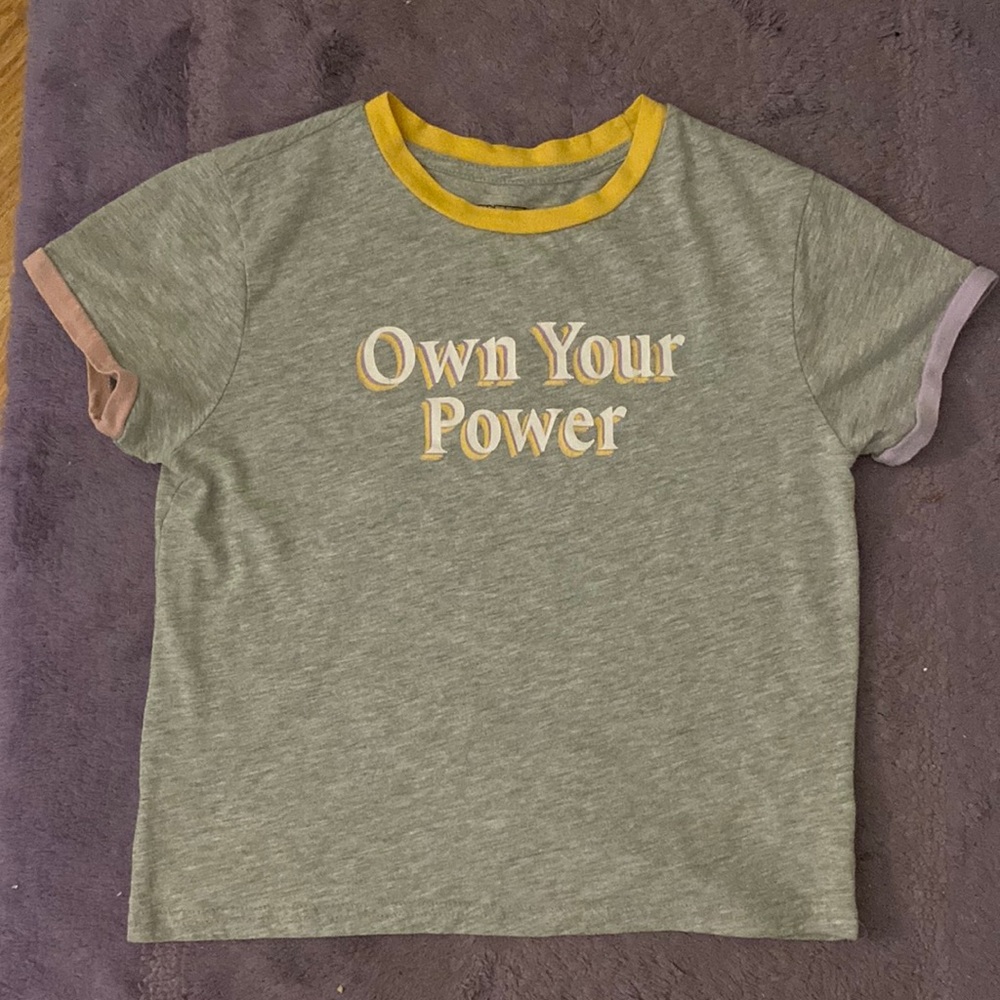 Cropped t-shirt